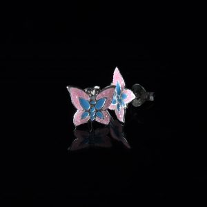 Pendientes de mariposa Plata 925