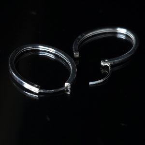 Pendientes ovalados Plata 925