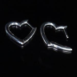 Pendientes de corazón Plata 925