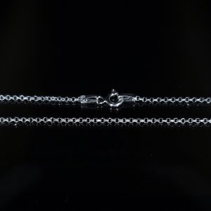 Cadena rolo diamantada Plata 925