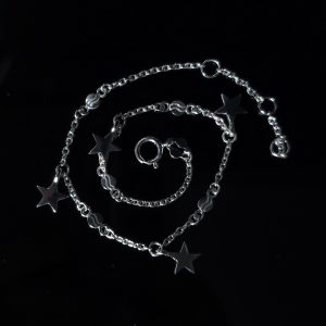 Pulsera estrellas colgantes Plata 925