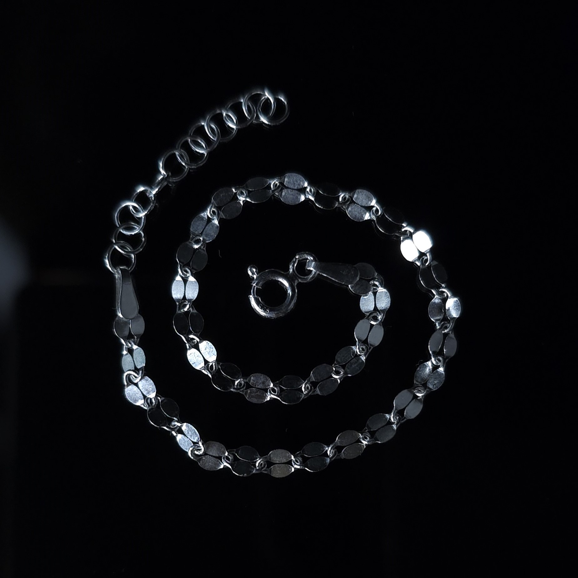 Pulsera calabrote plano Plata 925