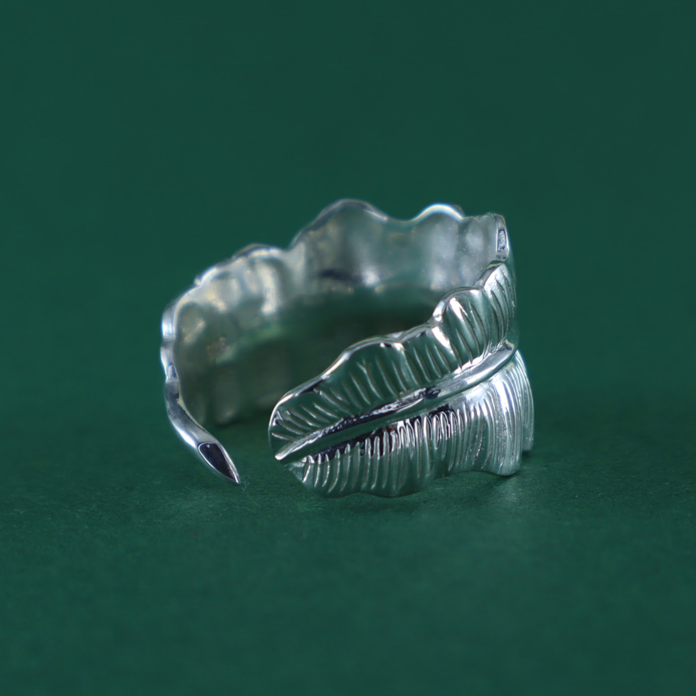 Anillo hoja de palma - Imagen 2