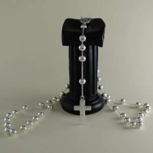 Rosario 65 cm plata 925