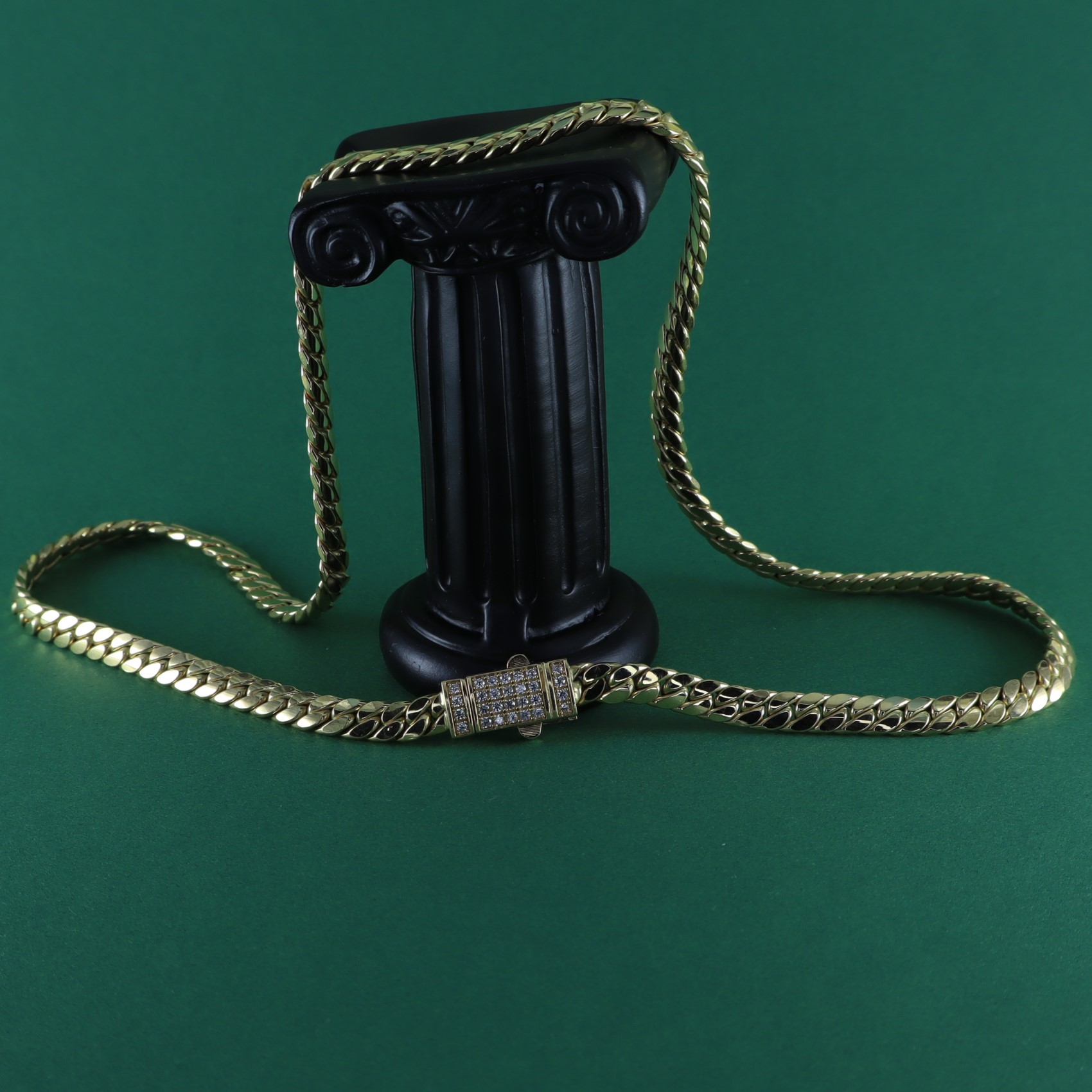 Cadena barbada signature 18K - Imagen 2