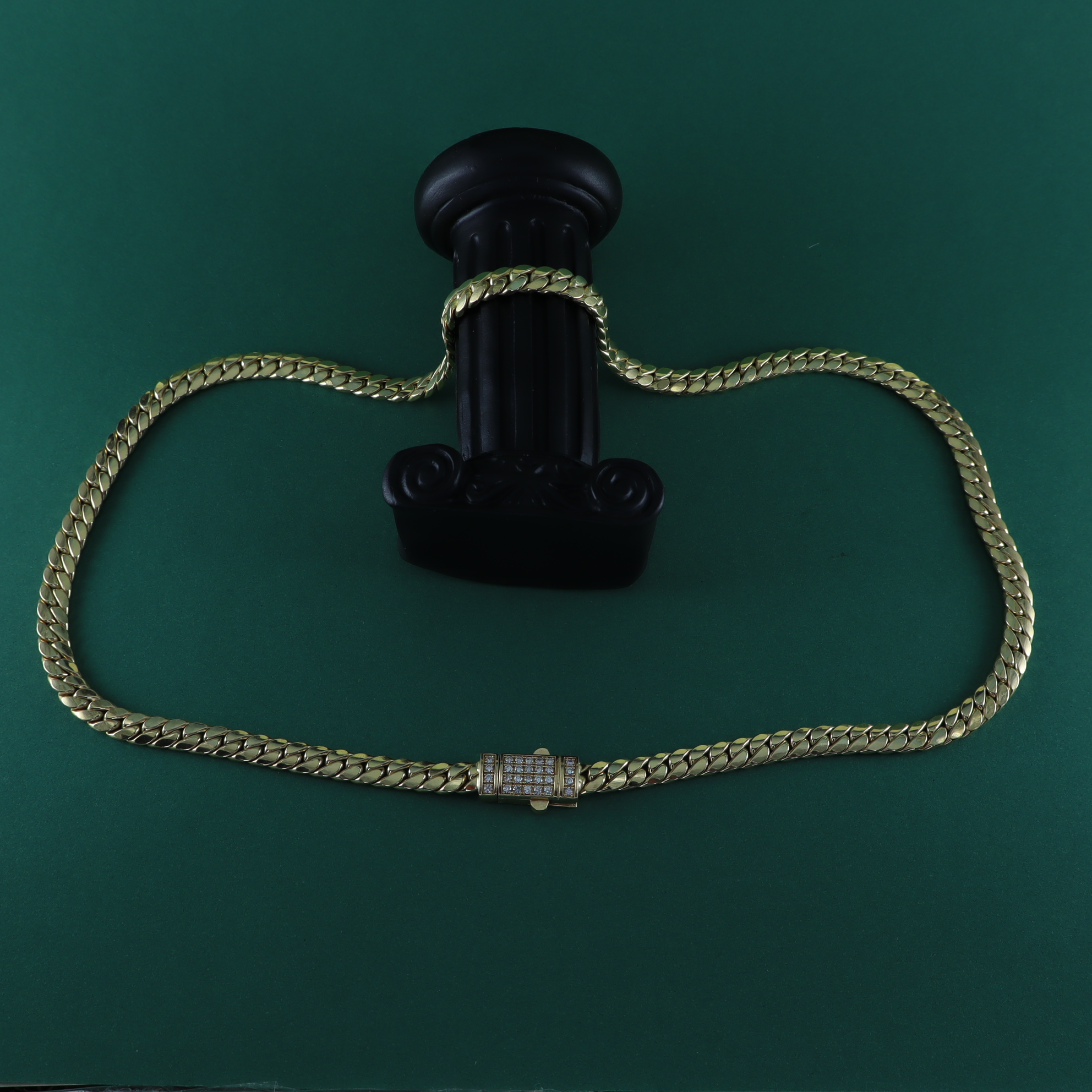 Cadena barbada signature 18K - Imagen 3