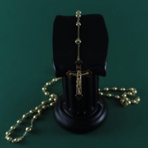 Rosario de oro 18K – 65 cm