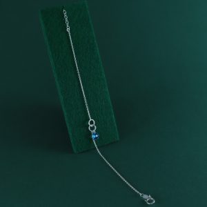 Destello de azul brillante