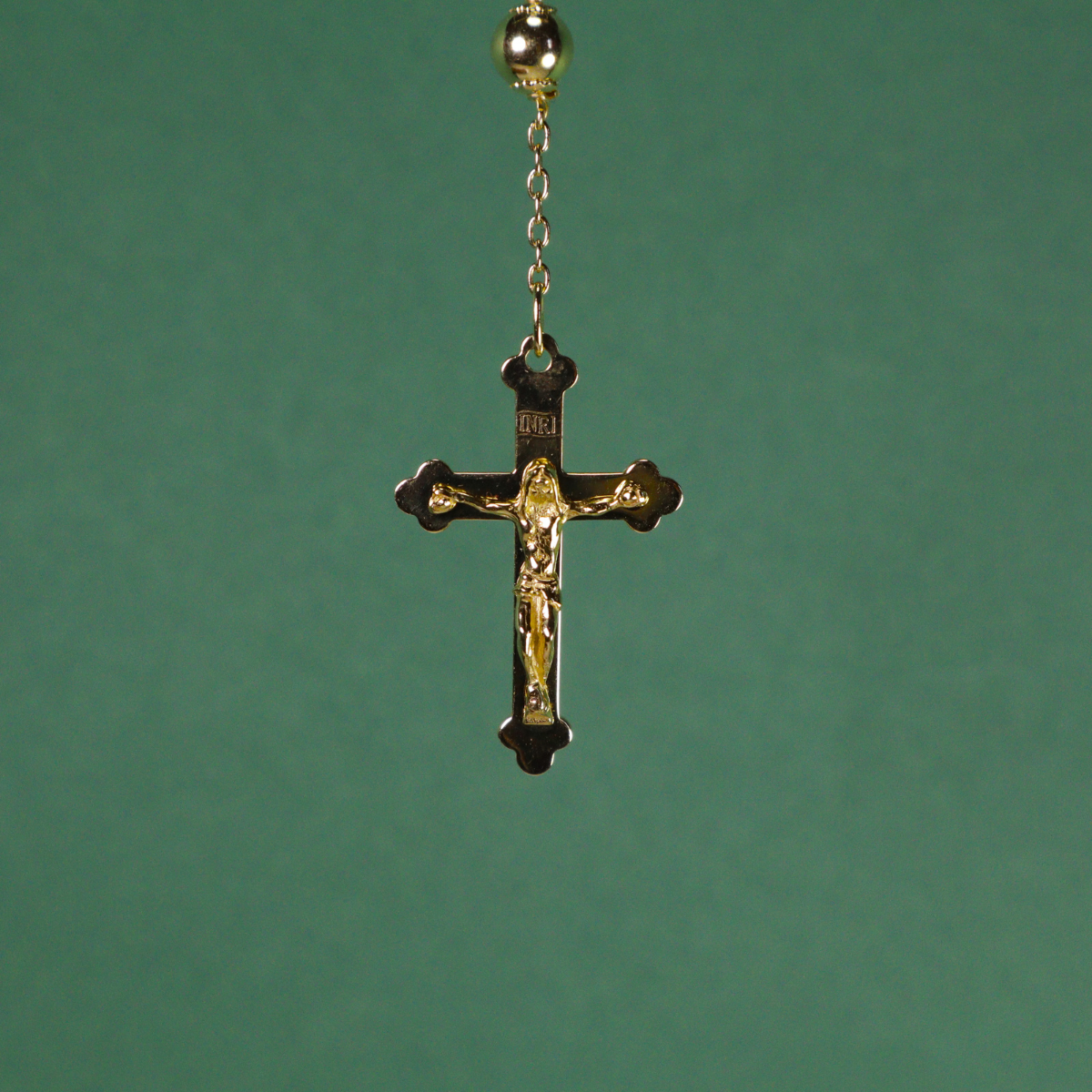 Rosario de oro 18K – 65 cm - Imagen 2