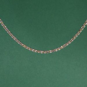 Cadena Ice dual 18K