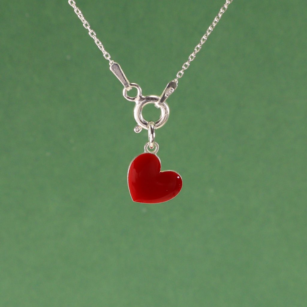 Corazón rojo pasión
