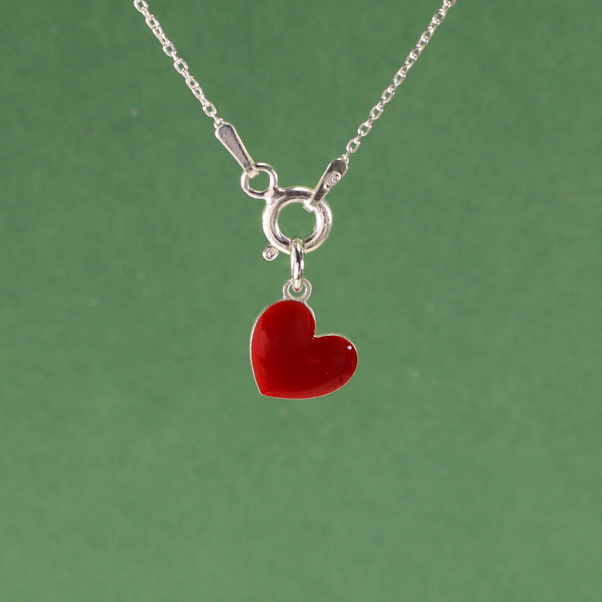 Corazón rojo pasión