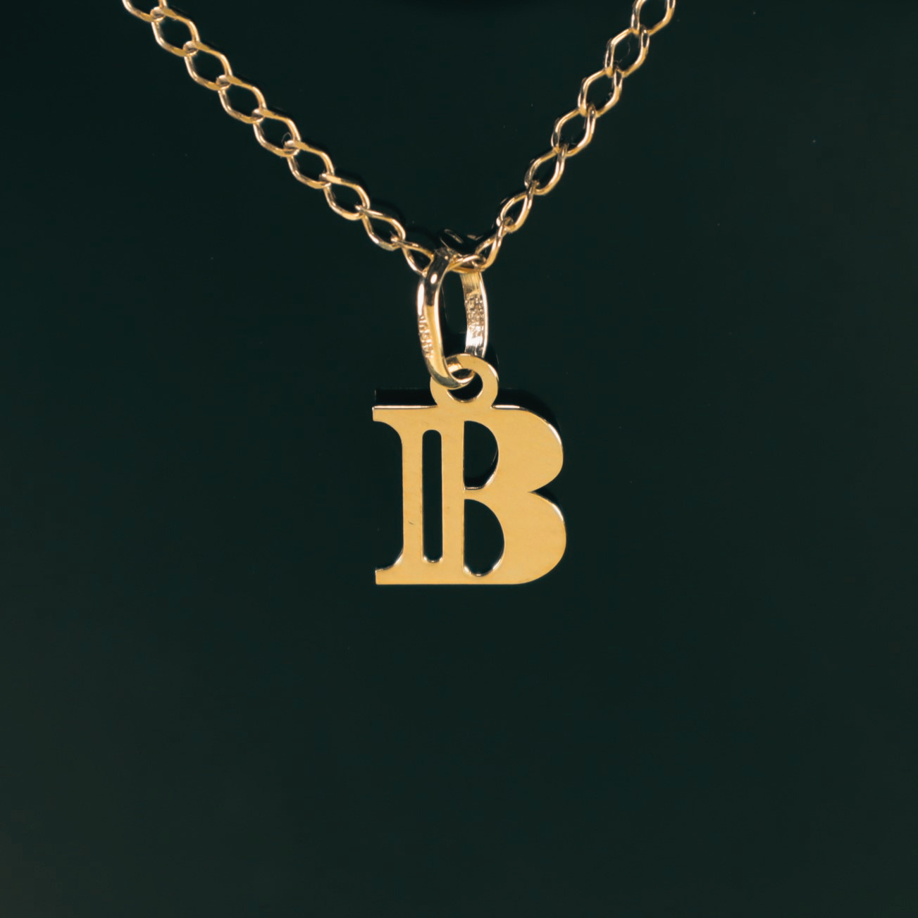 Colgante Inicial B 18K