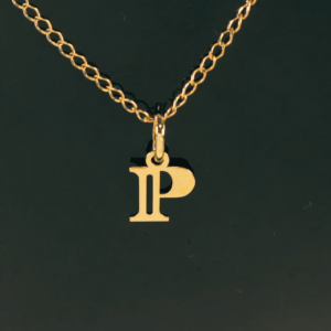 Colgante Inicial P 18K
