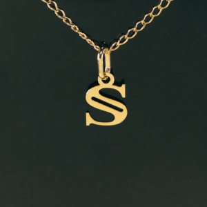 Colgante Inicial S 18K