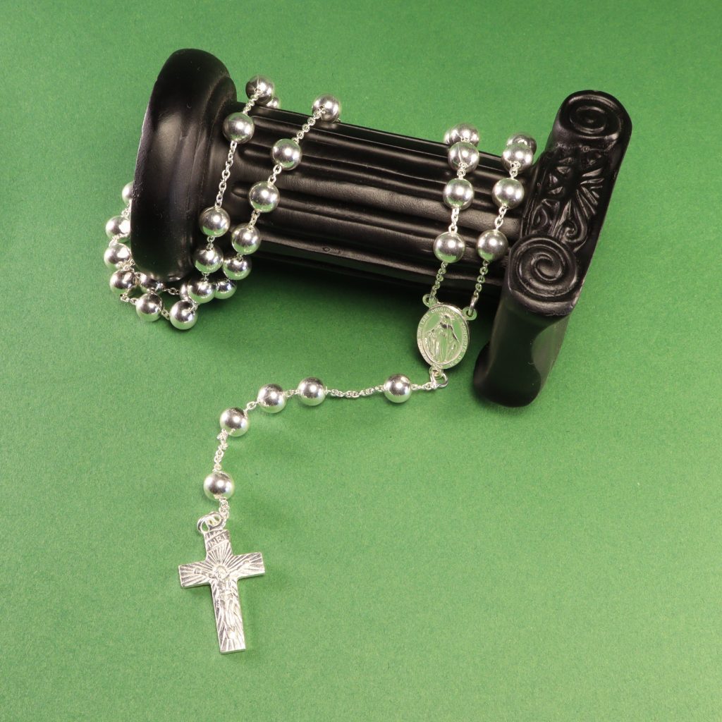 Rosario Clásico Plata 925
