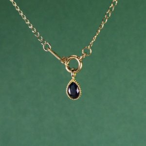 Colgante Gota Zafiro