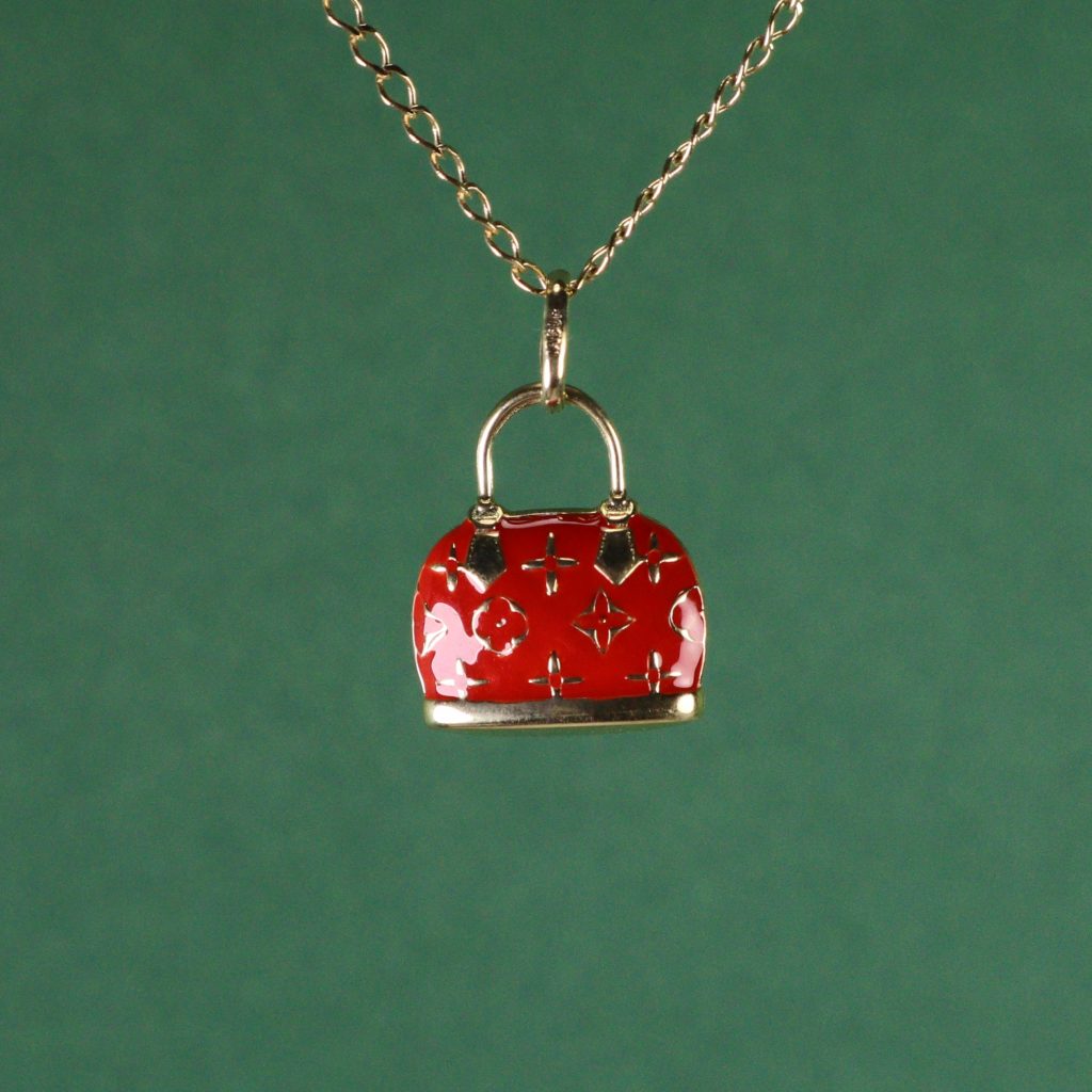 Colgante Mini Bag Rouge