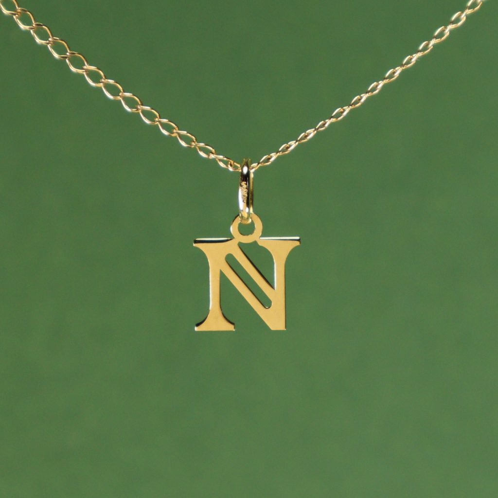 Colgante Inicial N 18K