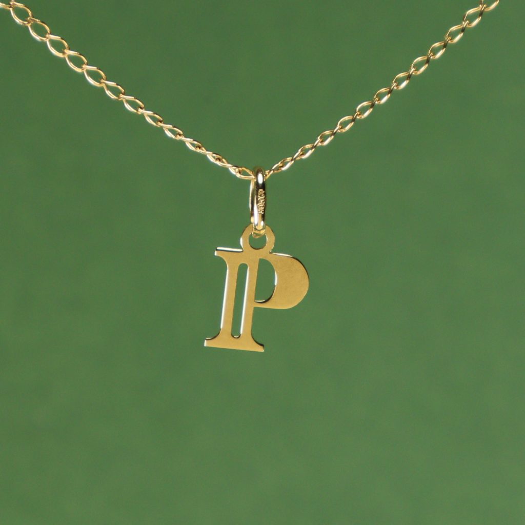 Colgante Inicial P 18K