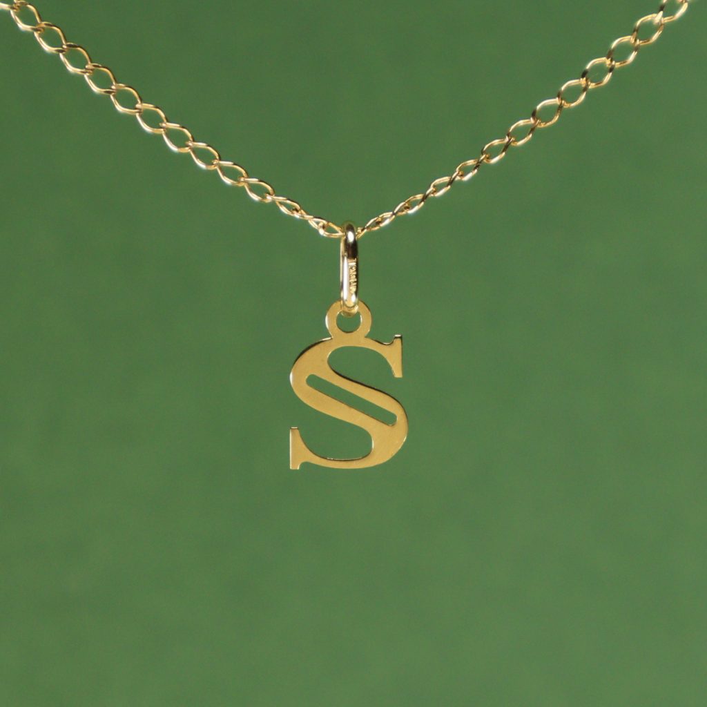 Colgante Inicial S 18K