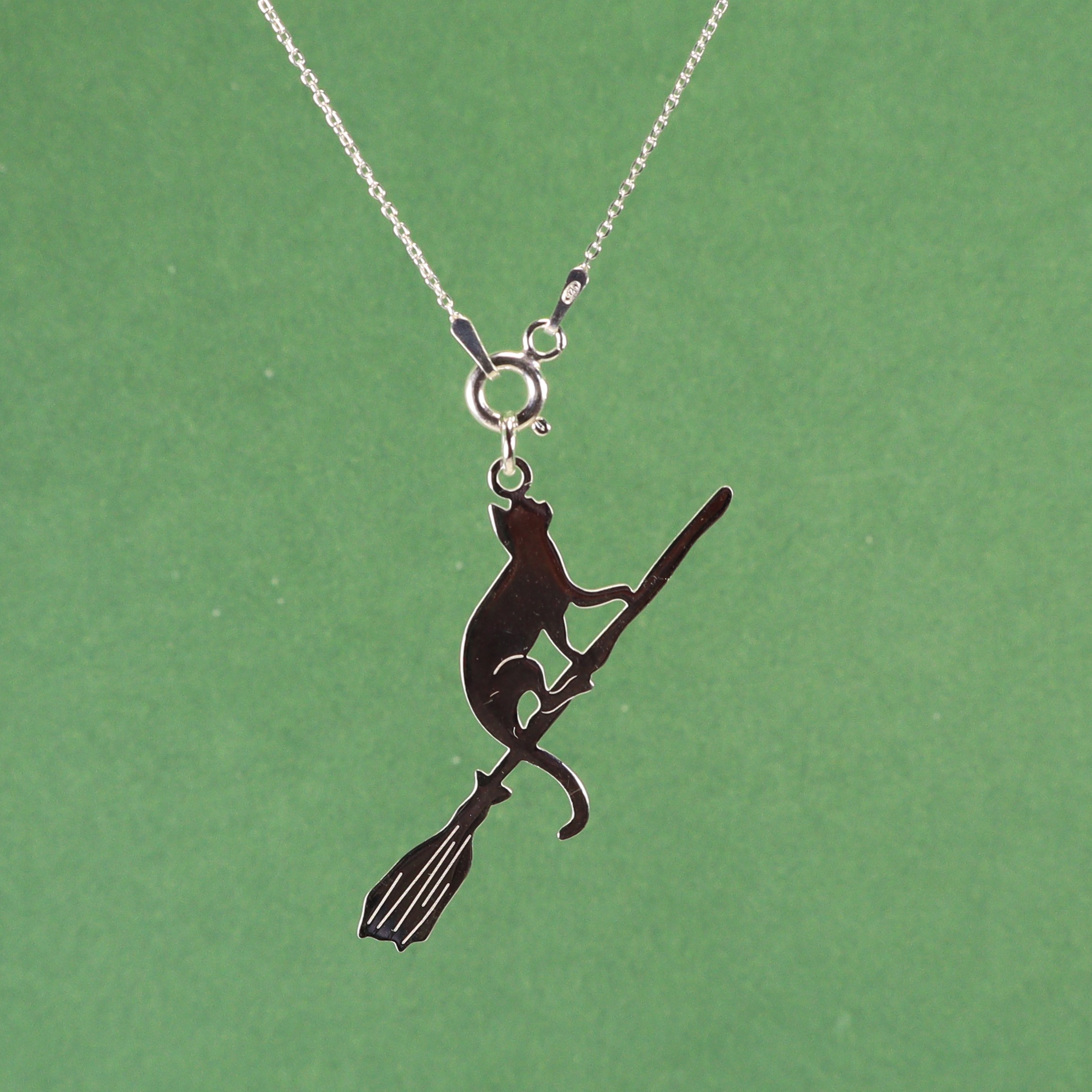 Gato volador en escoba - Imagen 3