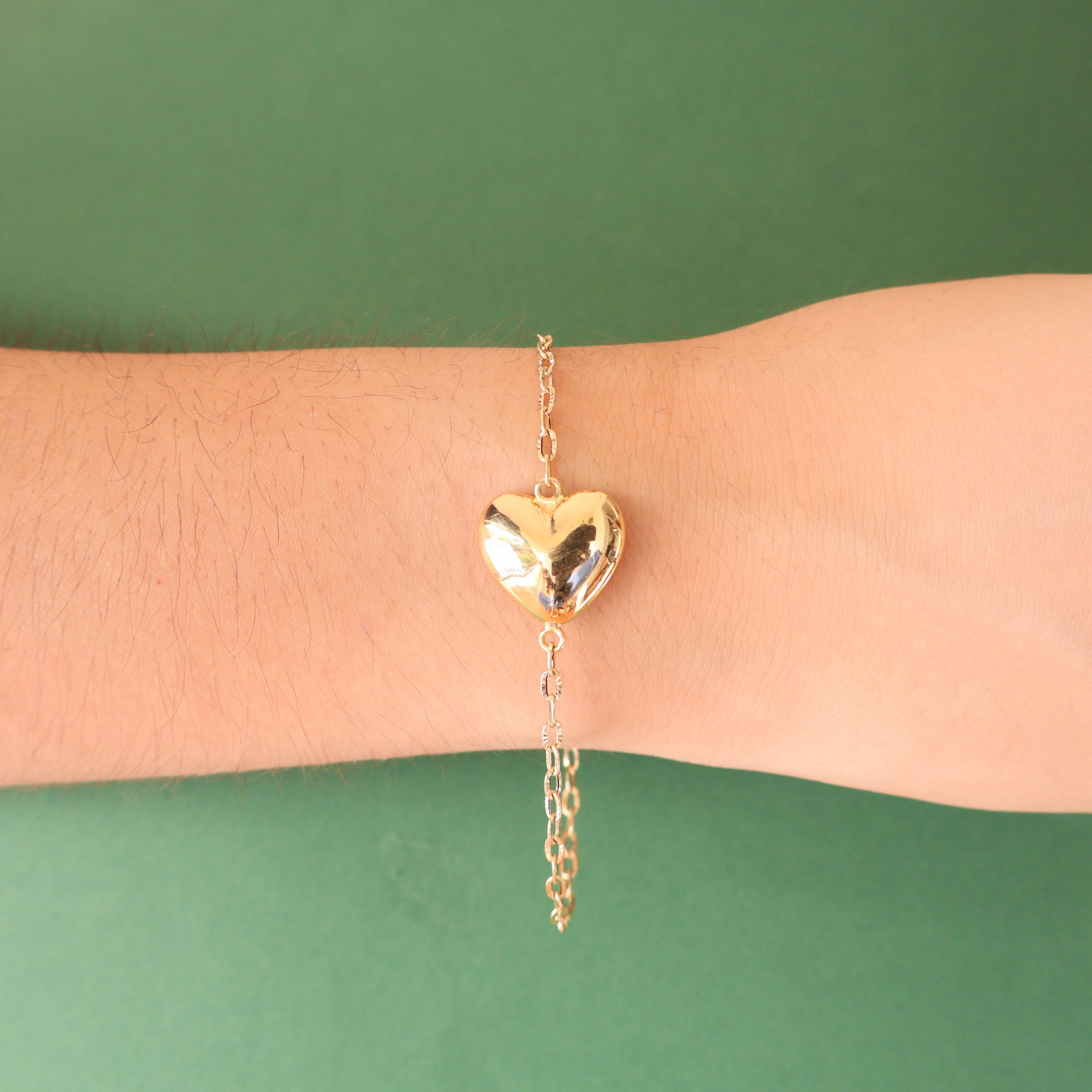 Pulsera Corazón 18K - Imagen 3